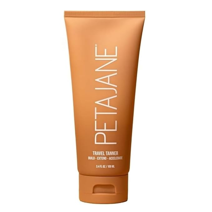 Travel Self-Tanning Lotion - Made in the USA - Lightweight, Streak-Free, Non-Sticky, Hydrating Sunless Tanner, 3.4oz