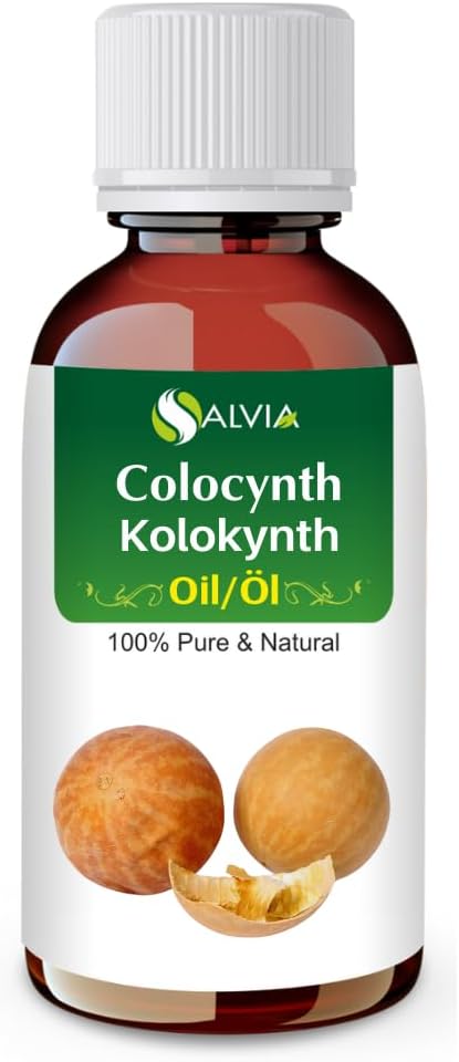 Colocynth Oil | Pure And Natural Cold-Pressed Oil | Hair Care (Hair Thickening, Improve Scalp Health) Skin Care (Moisturizes & Nourishes)- Cosmetic Grade - 30 ML (1.01 Fl oz)