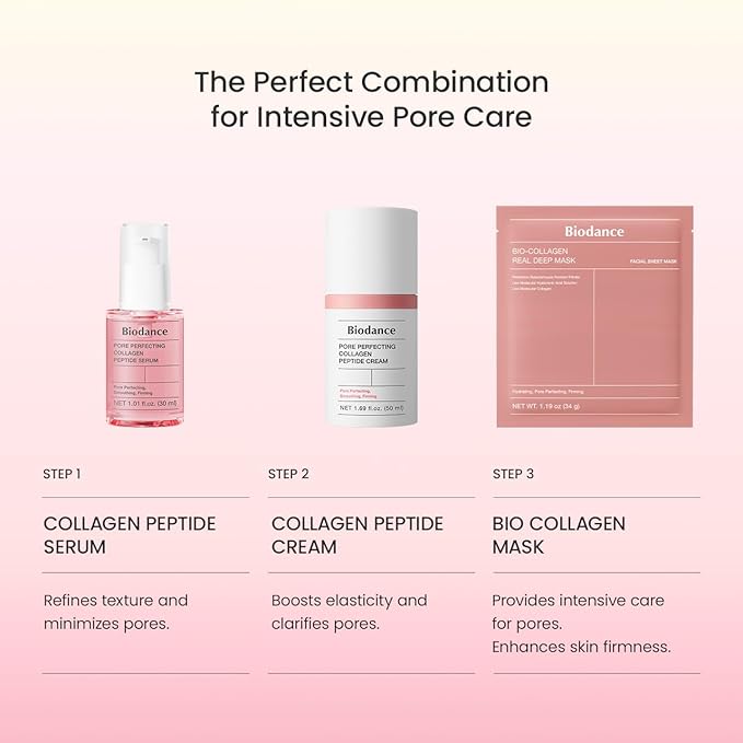 BIODANCE Bio-Collagen Real Deep Mask, Hydrating Overnight Hydrogel Mask, Pore Minimizing, Elasticity Improvement, Korean Skincare | 1.19oz(34g) x 4ea