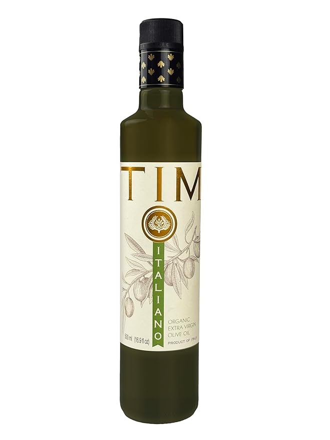 Entimio Italiano +500 mg/kg Polyphenol Rich Organic Drinking Extra Virgin Olive Oil, New 2024-2025 Harvest Italian evoo from Italy, 2025 Gold Winner, Cold Extracted, Clean Cooking and Finishing Use
