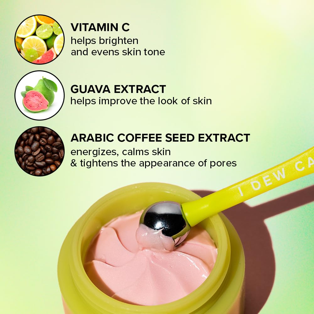 I DEW CARE Vitamin C depuffing Eye Cream with Eye Roller Set | Korean Skin Care Dark Circles Under Eye Treatment with Hyaluronic Acid, Niacinamide | 0.50 Fl Oz | Not Tested on Animals