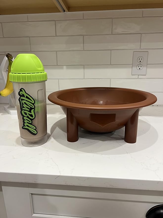 Kavafied Tanoa - Traditional Kava Bowl, 1.5 Gallons, Food Safe PP, 15"x15"x5.5" (Vesi Wood Brown)