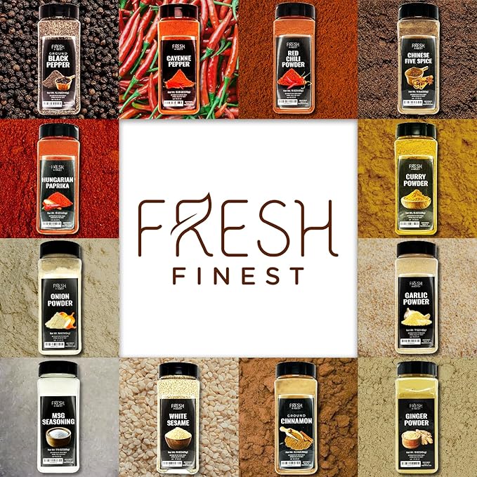 Fresh Finest Whole Nutmeg 15.16oz - Premium Quality Whole Nutmeg - All-Natural, Non-GMO, Gluten-Free, Kosher - Perfect for Baking, Cooking, and Desserts