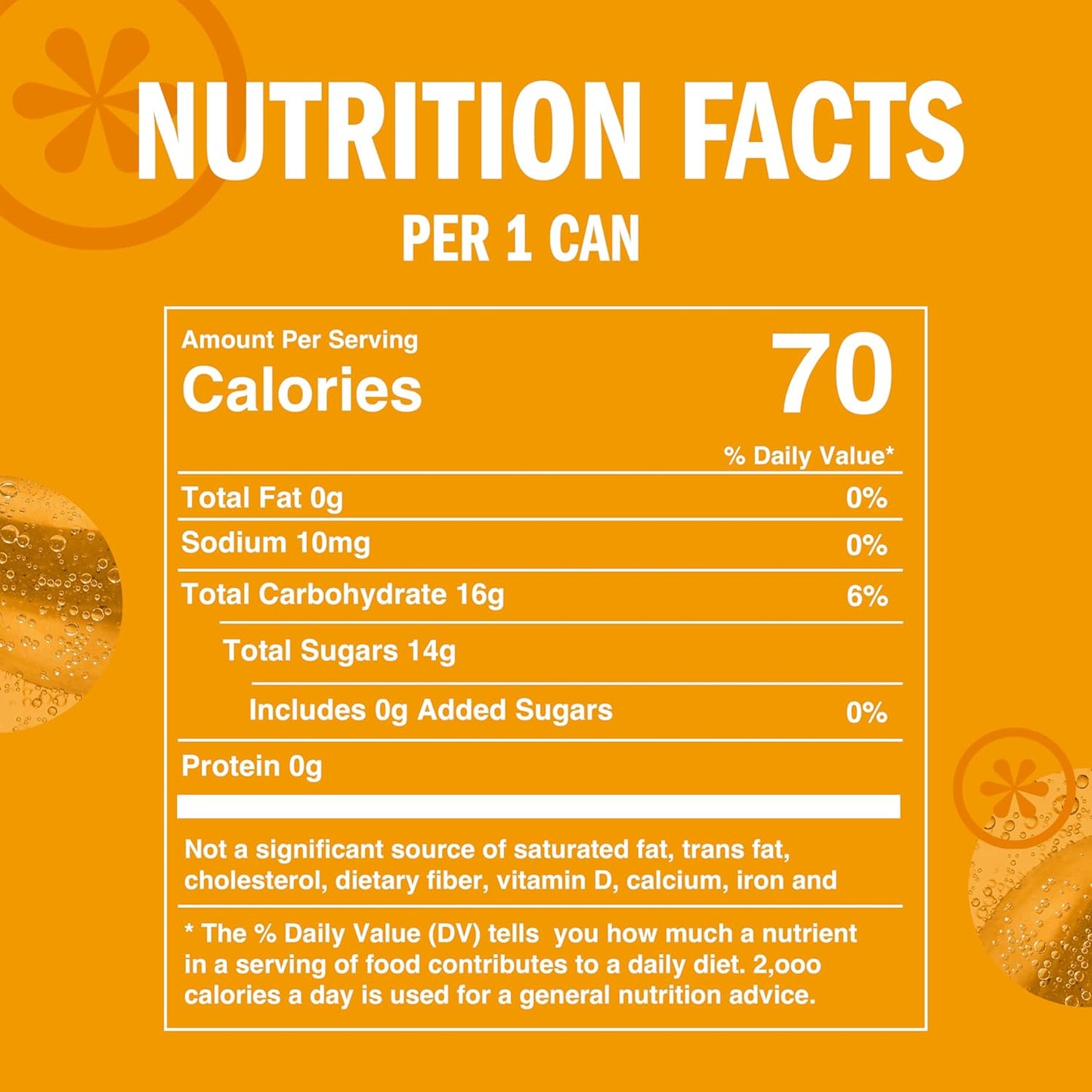 IZZE Sparkling Juice Beverage Blend, Peach, No Sugar Added, 8.4 FL OZ, 24 Cans