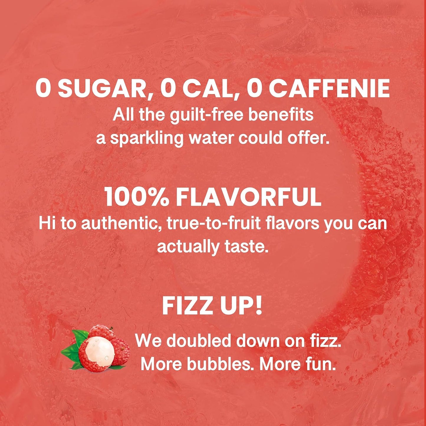 CHI FOREST Lychee Fizzy Sparkling Water (11.15 oz* 24)