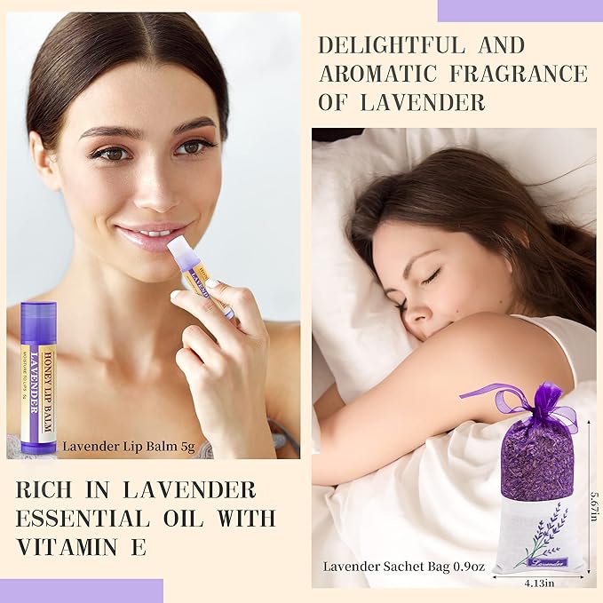 Gifts for Women, Birthday Gifts for Women Self Care Package Gifts for Women Pamper Gifts Baskets for Women Her,Friends,Mom,Wife 11 pcs Lavender Purple Gifts Mothers Day Gifts for women