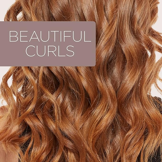 Conair Double Ceramic 3/4-Inch Curling Iron with Bonus Claw Clip, 0.75" Barrel Produces Tight Curls – for use on Short to Medium Hair