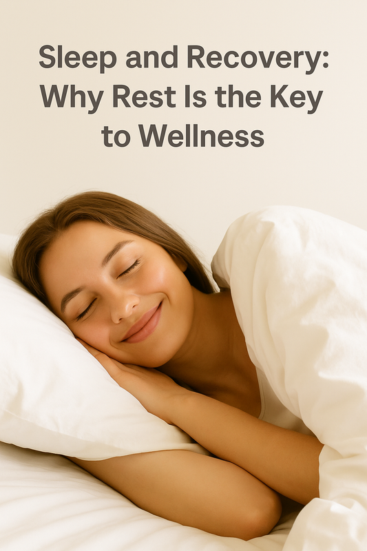 😴 Sleep and Recovery: Why Rest Is the Key to Wellness