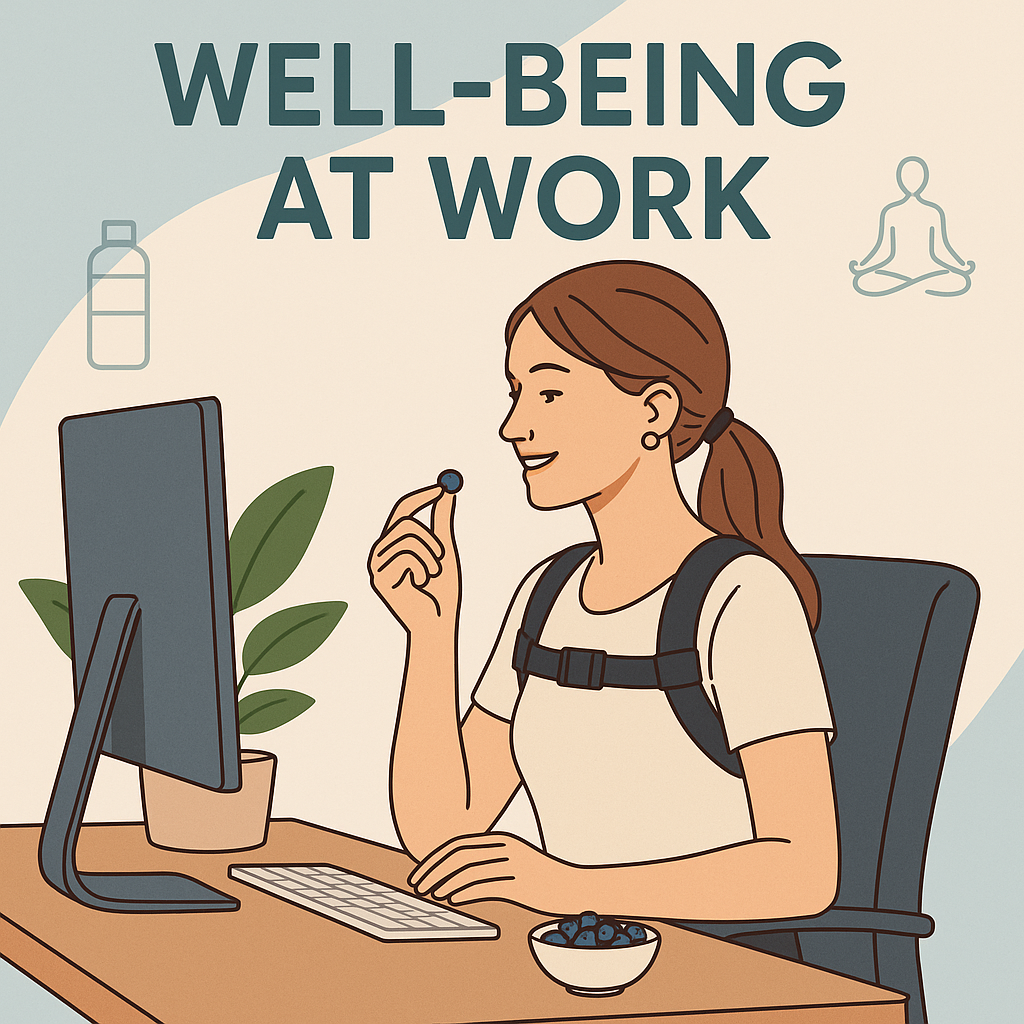 💼 Well-Being at Work: How to Stay Healthy in a Busy Lifestyle