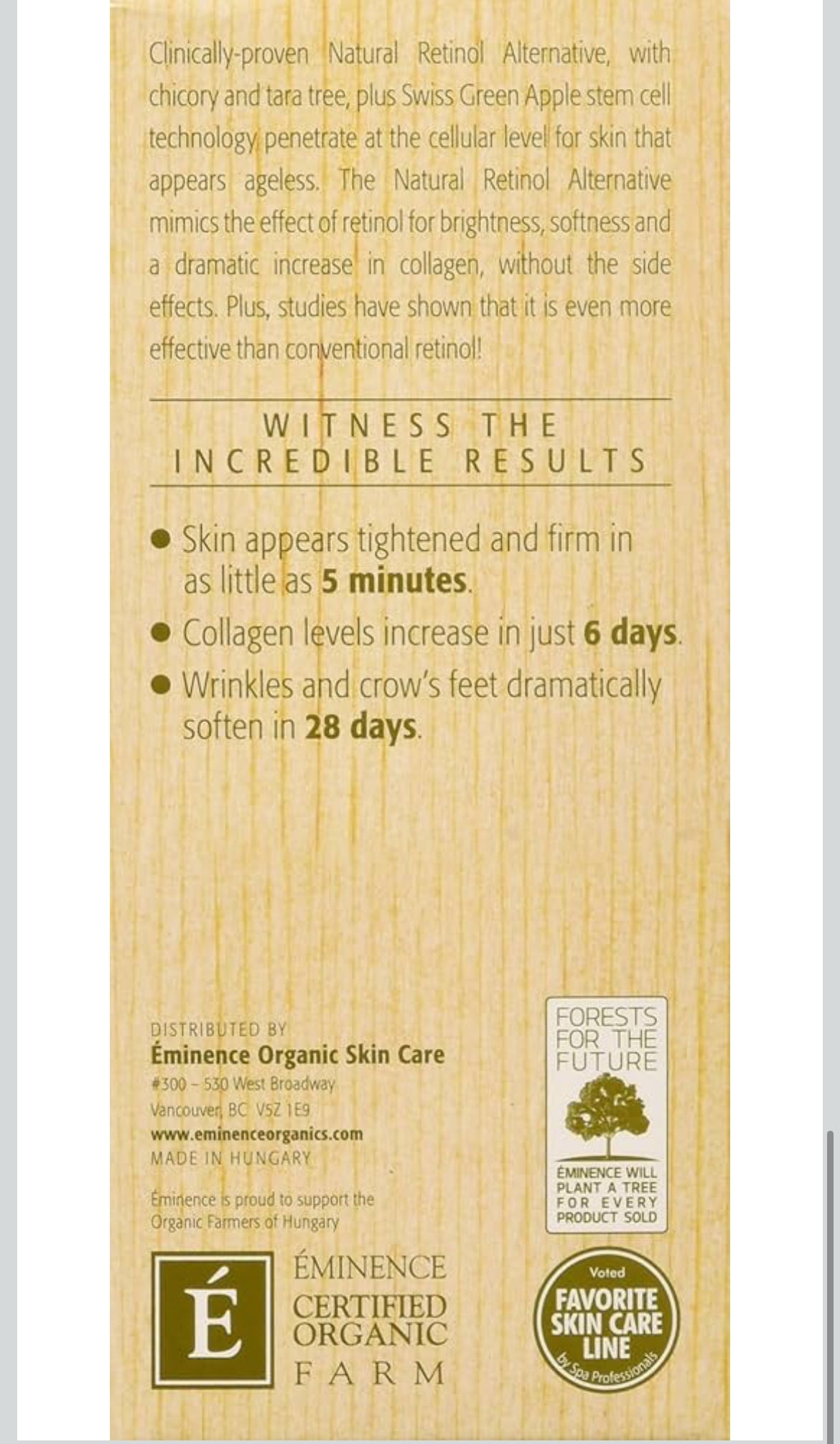 Eminence Organic Skincare Neroli Age Corrective Eye Serum, 1 Fluid Ounce