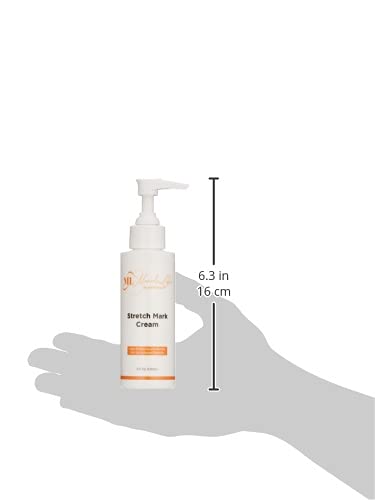 Stretch Mark Cream, Belly Butter & Scar Cream, Skin Care with Active Skin Repair, Stretch Mark Removal, For All Skin Types, 4 Oz - ML Delicate Beauty
