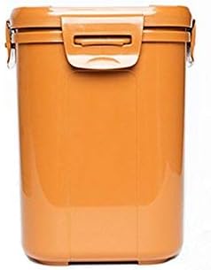 Odor-Lock  Premium Kimchi, Sauerkraut Container Probiotic Fermentation with Inner Vacuum Lid (Earthenware Brown, 0.45 gal/ 1.7L)