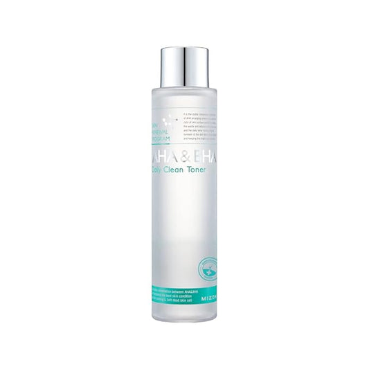 MIZON AHA&BHA Daily Clean Toner, Daily Peeling Toner, Smooth Skin, Removes Dead Skin, Healthy Skin, Korean Skincare (5.07 Fl oz)