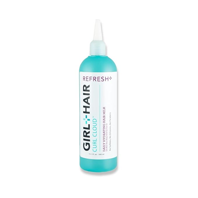 G+H REFRESH+ Daily Hydrating Hair Milk | Deep Hydration to Restore Dry Hair, Refresh Scalp | Aloe Vera, Biotin, & Coconut Water | 10.1 Fl Oz