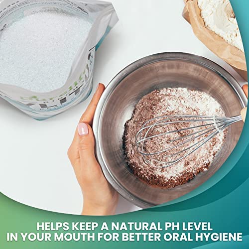 DureLife XYLITOL Sugar Substitute 10 LB (160 OZ) Made From 100 % Pure Birch Xylitol NON GMO - Gluten Free - Kosher ,Natural sugar alternative,