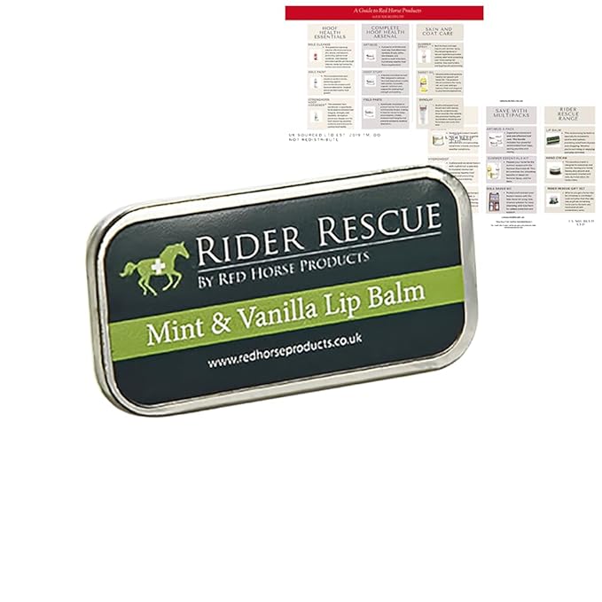 Red Horse Products LTD - Rider Rescue lip balm