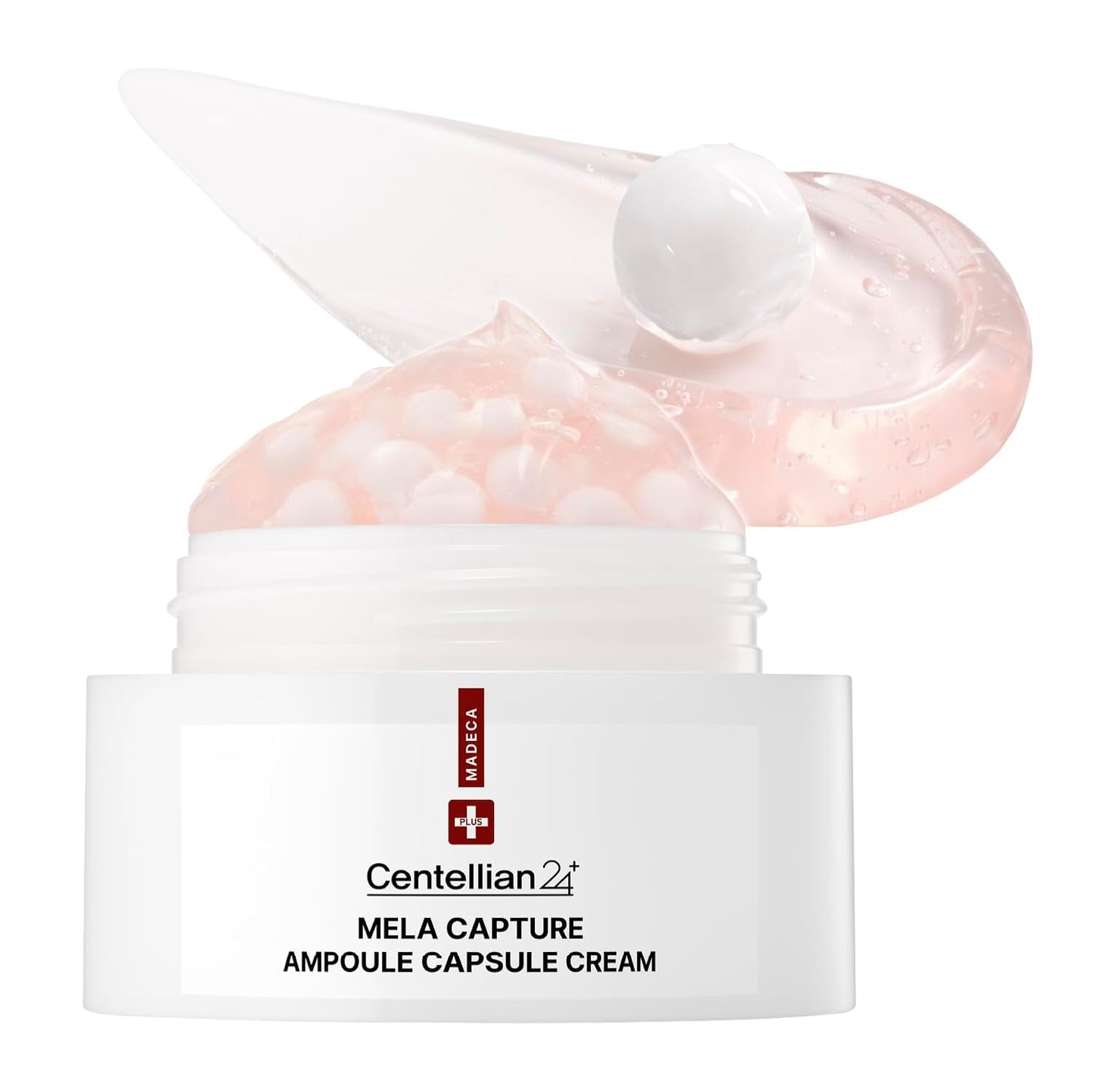 CENTELLIAN 24 Madeca Mela Capture Ampoule Capsule Cream | Brightening & Anti-Aging Face Moisturizer with Peptides & Centella Asiatica, Hydrating & Firming Korean Skincare Cream, 1.85 fl oz (55ml)