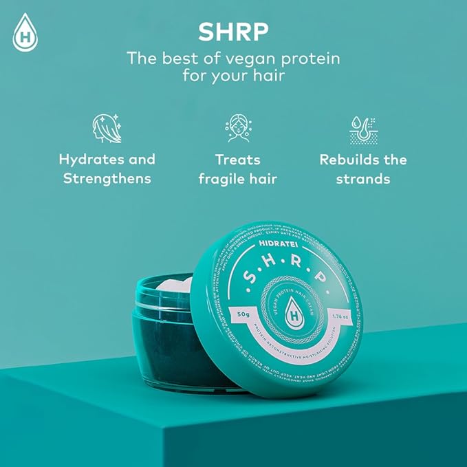 Brazilian Beauty Hair Protein Cream | Deep Hydration | Fortified Hair Strenght | Rebuild Strands With Water Retention | Moisturize and Shine | 1.76 Oz.