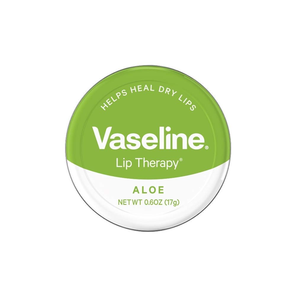 Vaseline Lip Therapy, Aloe, 0.6 oz (17 g) (Pack Of 3)