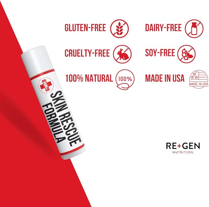 Skin Rescue Formula (Herp Stop Discreet) Defense and Support for Clear Skin 100% Natural! Peppermint Oil, Shea Butter, Zinc, Tea Tree, Coconut Oil .5 oz