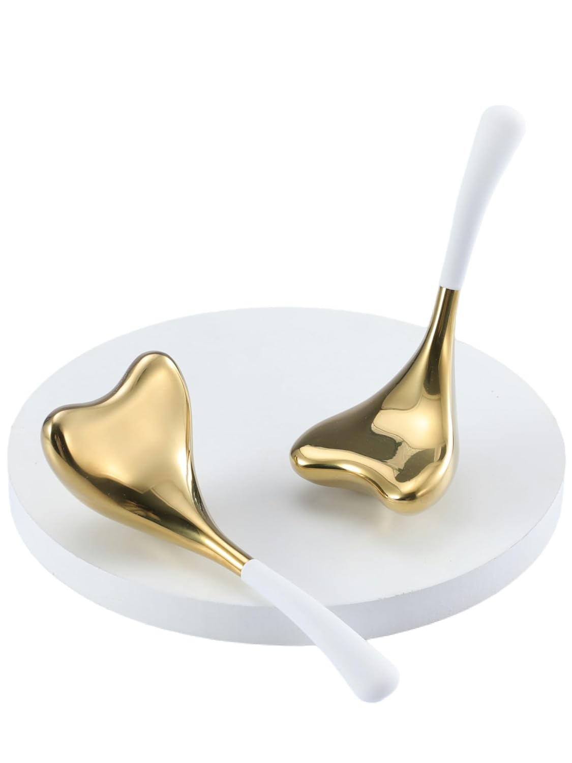 2-in-1 Gua Sha Cryo Sticks, Facial Skin Care Tools for Women Face and Eyes Massage, Unbreakable Stainless Steel Esthetician Supplies, Cooling Spa Ice Globes Roller with Carry Case