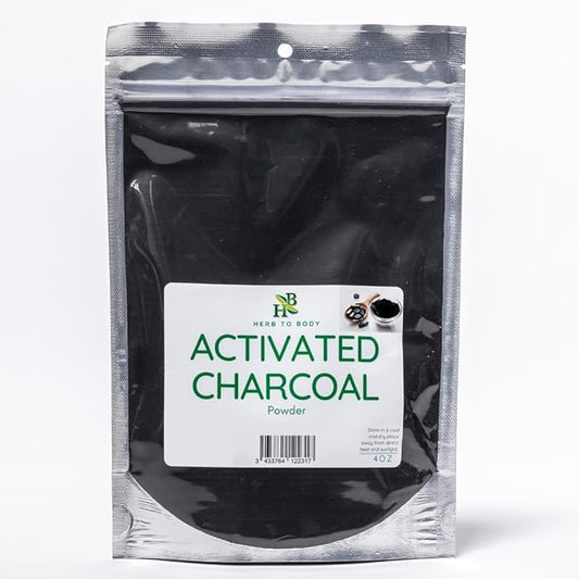 Activated Charcoal Powder 4oz - USA Origin