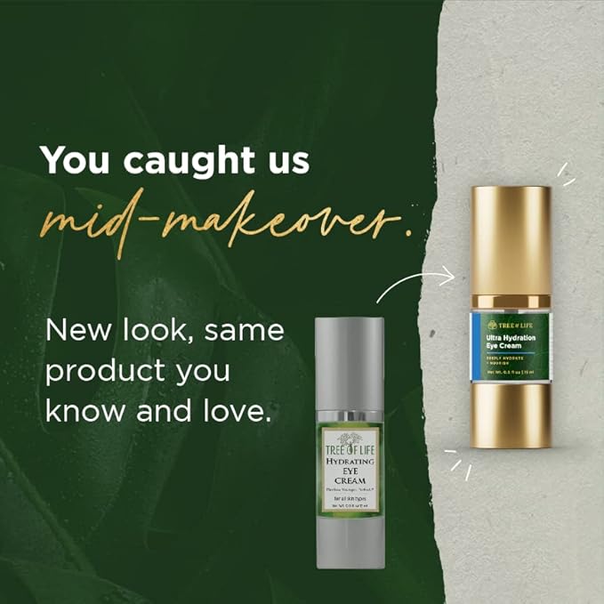 Tree of Life Hydrating Anti-Aging Moisturizing Complete Regimen, includes Face Cleanser (4 Fl Oz), Toner (4 Fl Oz), Serum (1 Fl Oz), Face and Body Cream (4 Oz) and Eye Cream (0.5 Fl Oz)