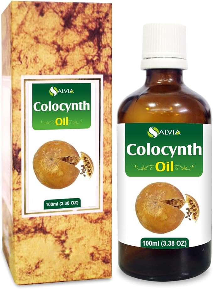 Colocynth Oil | Pure and Natural Cold-Pressed Oil | Hair Care (Hair Thickening, Improve Scalp Health) Skin Care (Moisturizes & Nourishes)- Cosmetic Grade - 100 ML