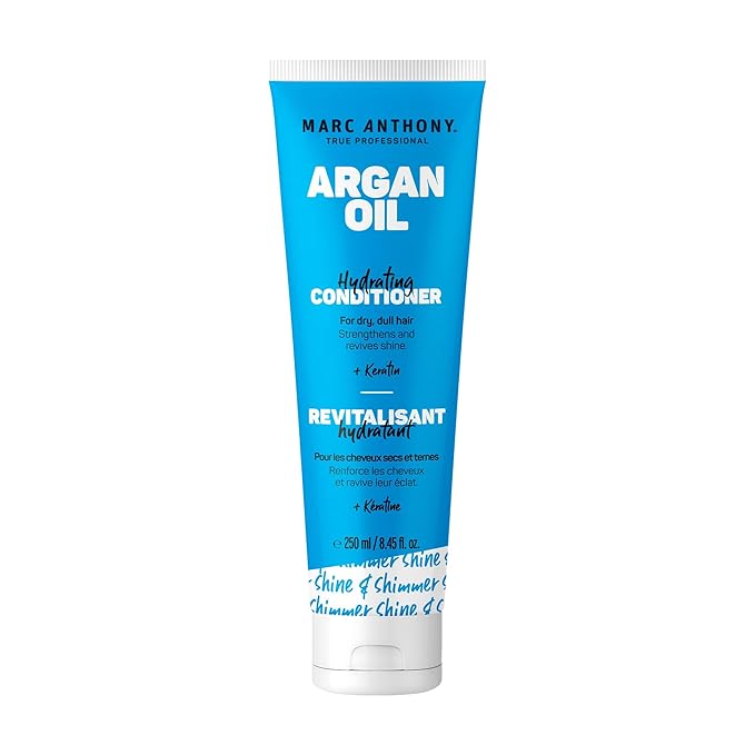 Marc Anthony Argan Oil Conditioner with Keratin - Moisturizing & Hydrating for Dry, Dull Hair - Repairs, Strengthens & Revives Shine with Nourishing Argan Oil of Morrocco - Sulfate Free & Paraben Free