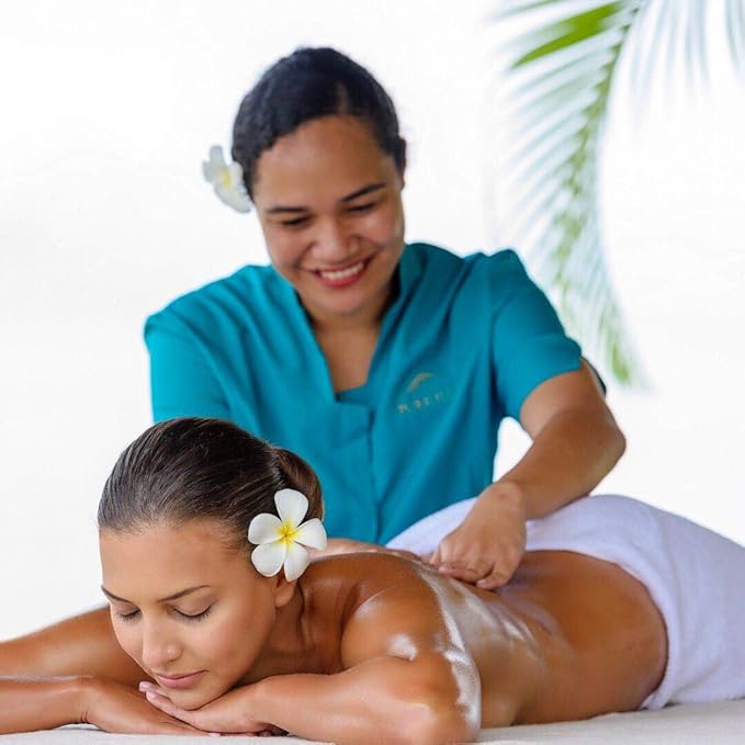 Pure Fiji Spa Gifts for Women and Man - Body Gift Box Include: Sugar Scrub, Bath and Body Oil, Body Butter and Body Lotion, Scent Pineapple