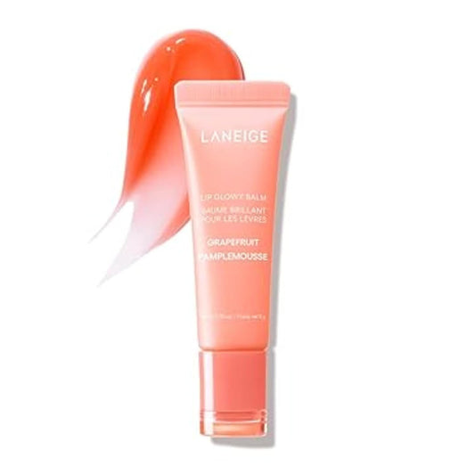 LANEIGE Lip Glowy Balm: Sheer Tinted Lip Moisturizer with Shea Butter, for Hydrating Shine & Soft Lips  (Grapefruit)