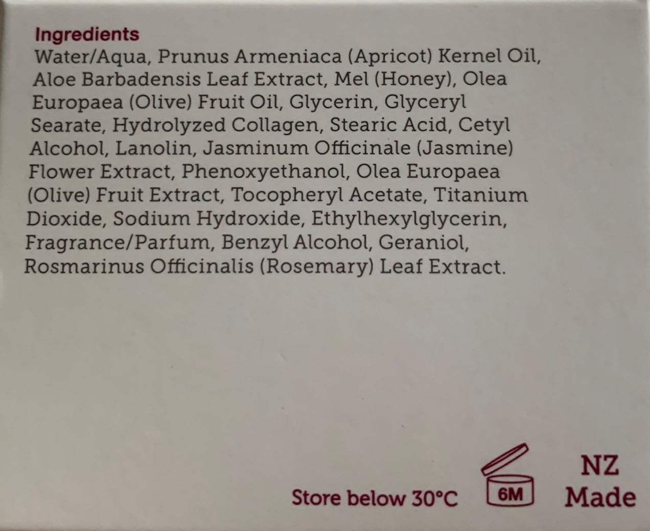 Manuka Lane Luxury Moisturizing Day Cream The Ultimate Skin Moisturizer with real New Zealand Manuka Honey, Hydrolyzed Collagen, and skin-enriching Lanolin