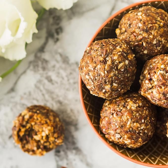 GranAroma Brown Flax Seeds, Baking, Egg Replacement, Linseeds (1.3 Pound)