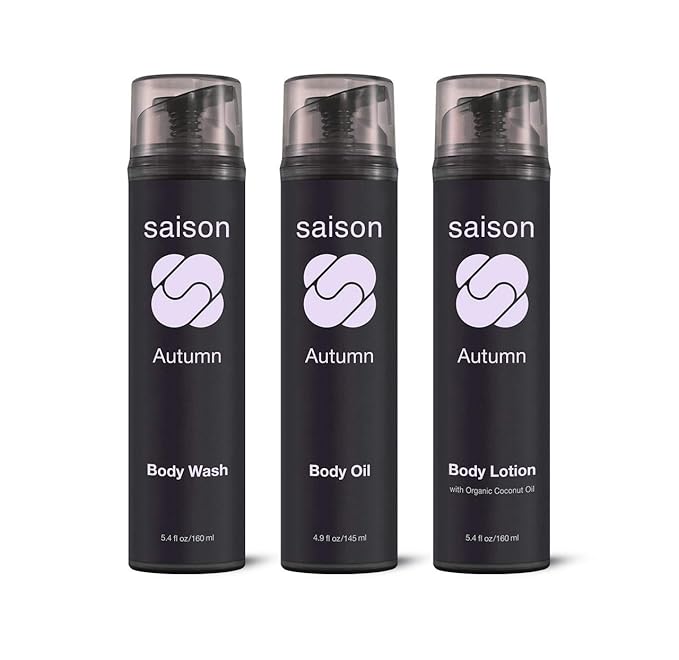 Saison® Autumn Body Collection Gift Set | Organic, Natural, Vegan & Cruelty Free Beauty