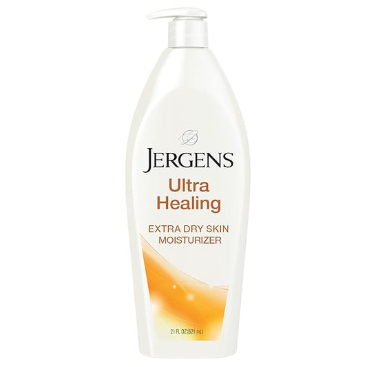 Jergens Ultra Healing Dry Skin Moisturizer, White 21 Fl Oz