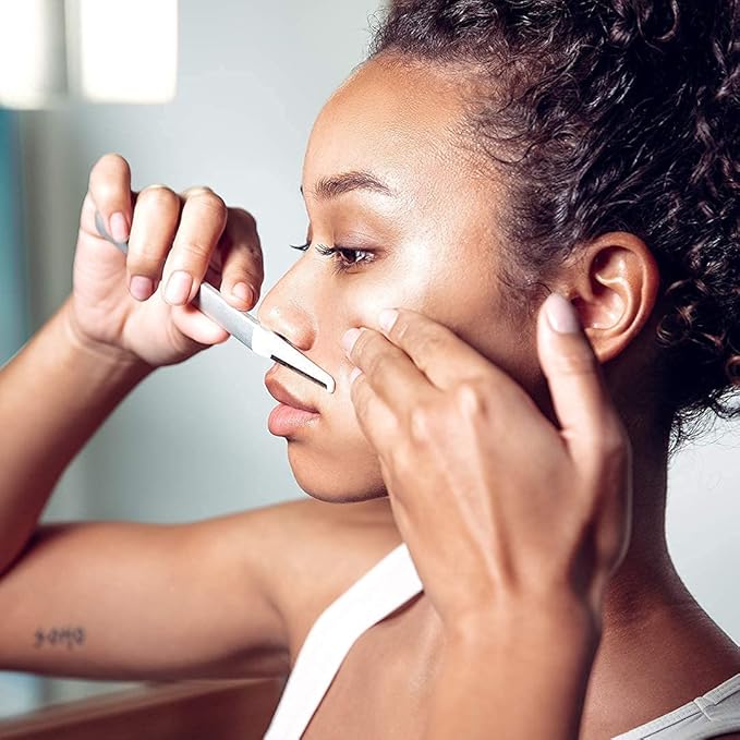 StackedSkincare Dermaplaning Replacement Blades - 3 Pack Face Razor Refills for Women, Peach Fuzz Remover and Exfoliating Tool, Fits StackedSkincare Dermaplane Tool