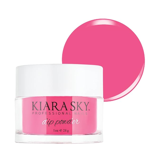 Kiara Sky Long Lasting Nail Dip Powder Pink Tones 1 oz, Head Over Heels