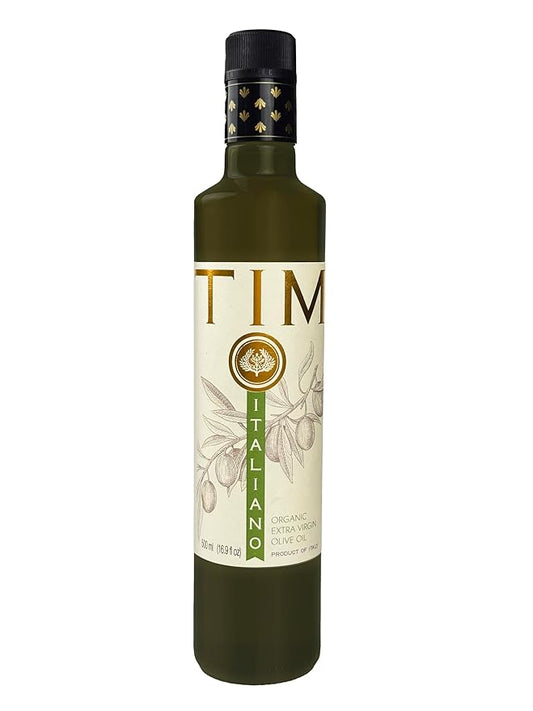 Entimio Italiano +500 mg/kg Polyphenol Rich Organic Drinking Extra Virgin Olive Oil, New 2024-2025 Harvest Italian evoo from Italy, 2025 Gold Winner, Cold Extracted, Clean Cooking and Finishing Use