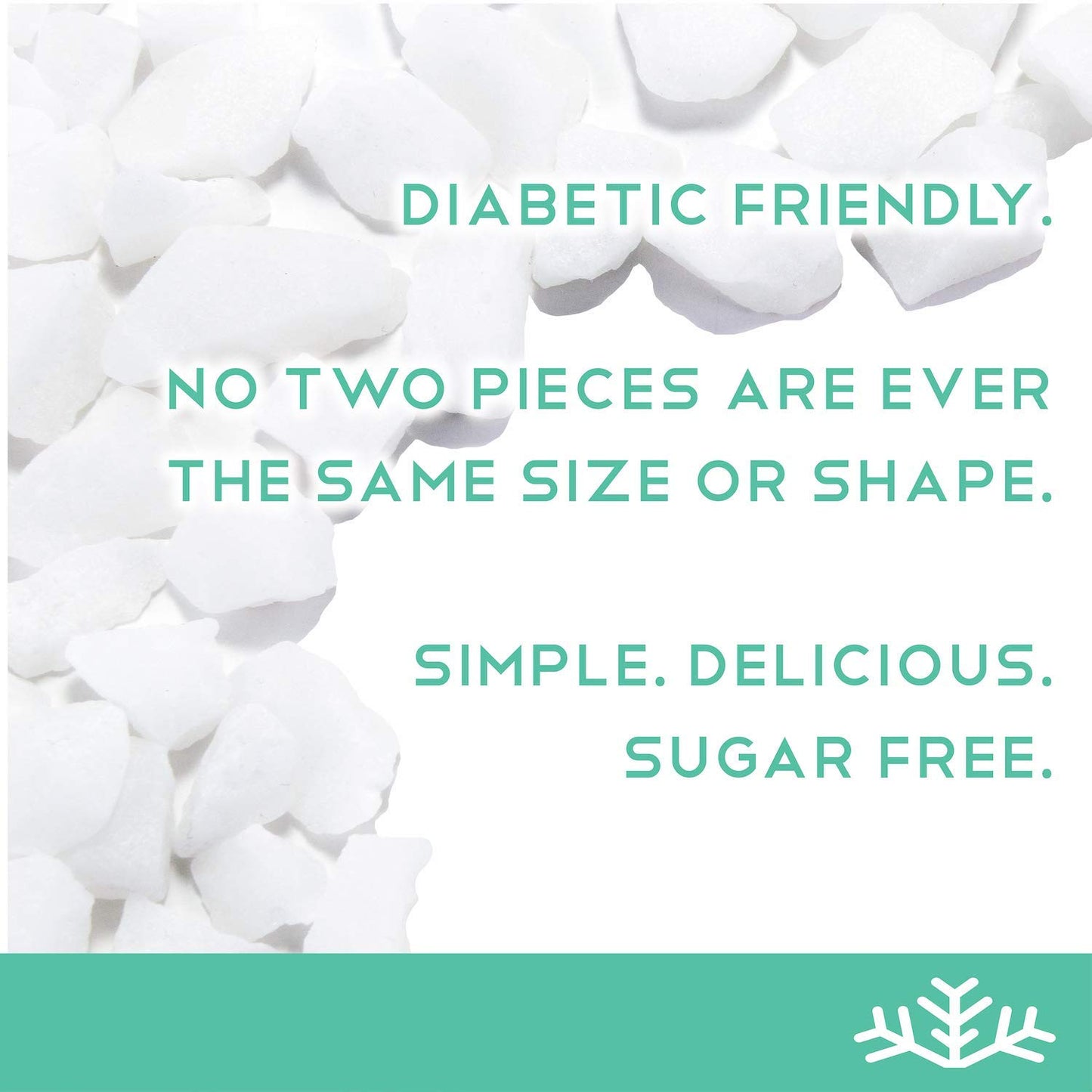 Wintergreen KETO Xylitol Candy Chips (6-Pack) - SNØ 1.5oz Tin - Sugar-Free Candy With Only 2 Ingredients | Low Carbs, Diabetic-Friendly, Non-GMO, Vegan, GF & Kosher | Purest candy in the world