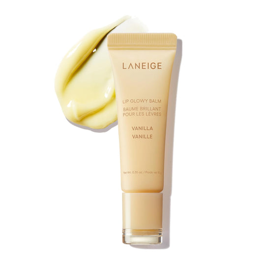 LANEIGE Lip Glowy Balm: Sheer Tinted Lip Moisturizer with Shea Butter, for Hydrating Shine & Soft Lips (Vanilla)