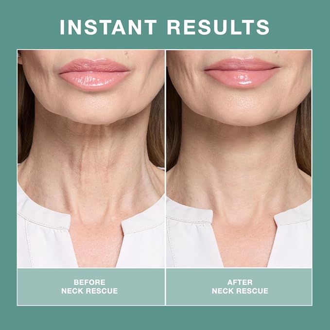 Neck Rescue Instant Correcting Strips – Invisible Lift Tape for Turkey Neck, Sagging Skin, and Wrinkles | Face & NeckTape Lifting for a Smooth, Tight Neckline – Long-Lasting Hold, 30 Count