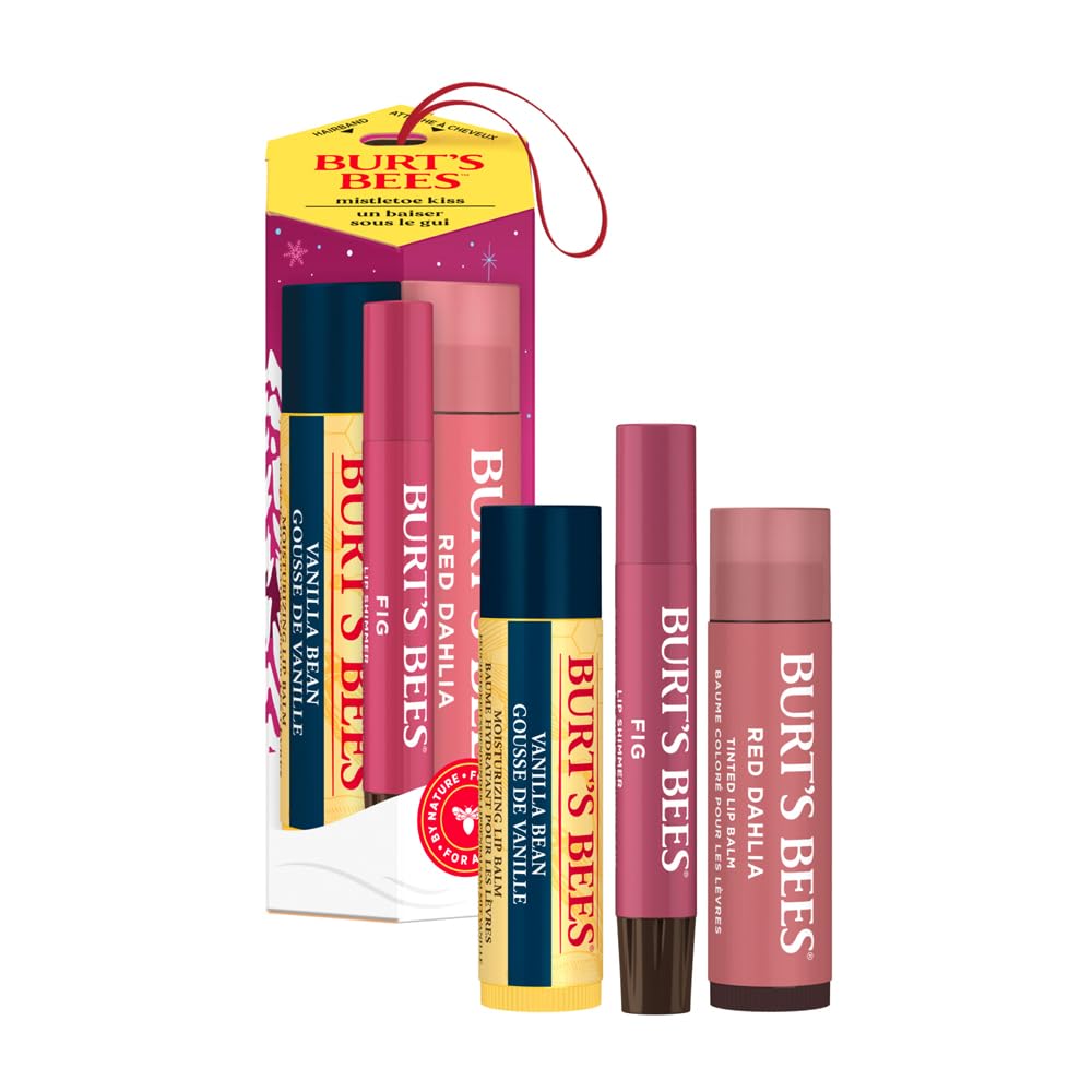 BURTS BEES Mistletoe Kiss Red Holiday Gift Kit, 1 EA