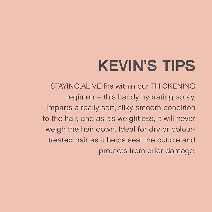 KEVIN.MURPHY STAYING.ALIVE - Leave-In Treatment - For Dry, Damaged or Coloured Hair - Works for All Hair Types - Damaged Repair - Sulphate Free Care - 150 mL / 5.1 oz