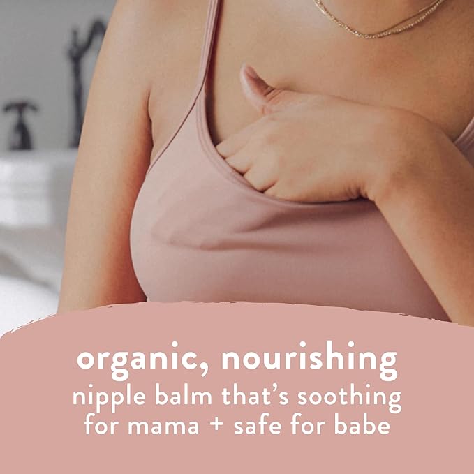 The Honest Company Honest Mama Calm Your Nip Balm | USDA Certified Organic Nipple Cream | 1.75 fl oz