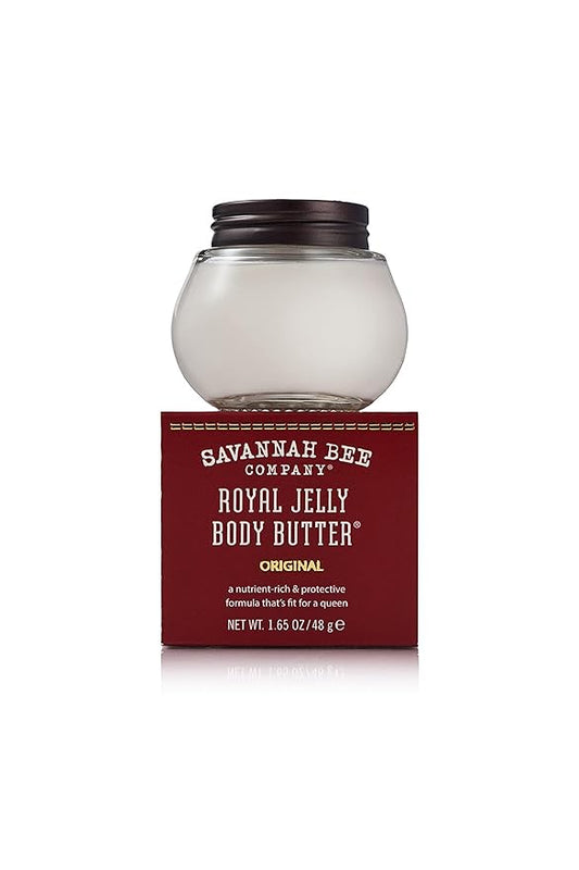 Savannah Bee Company Royal Jelly Body Butter - Deep Hydrating Body Butter for Dry Skin