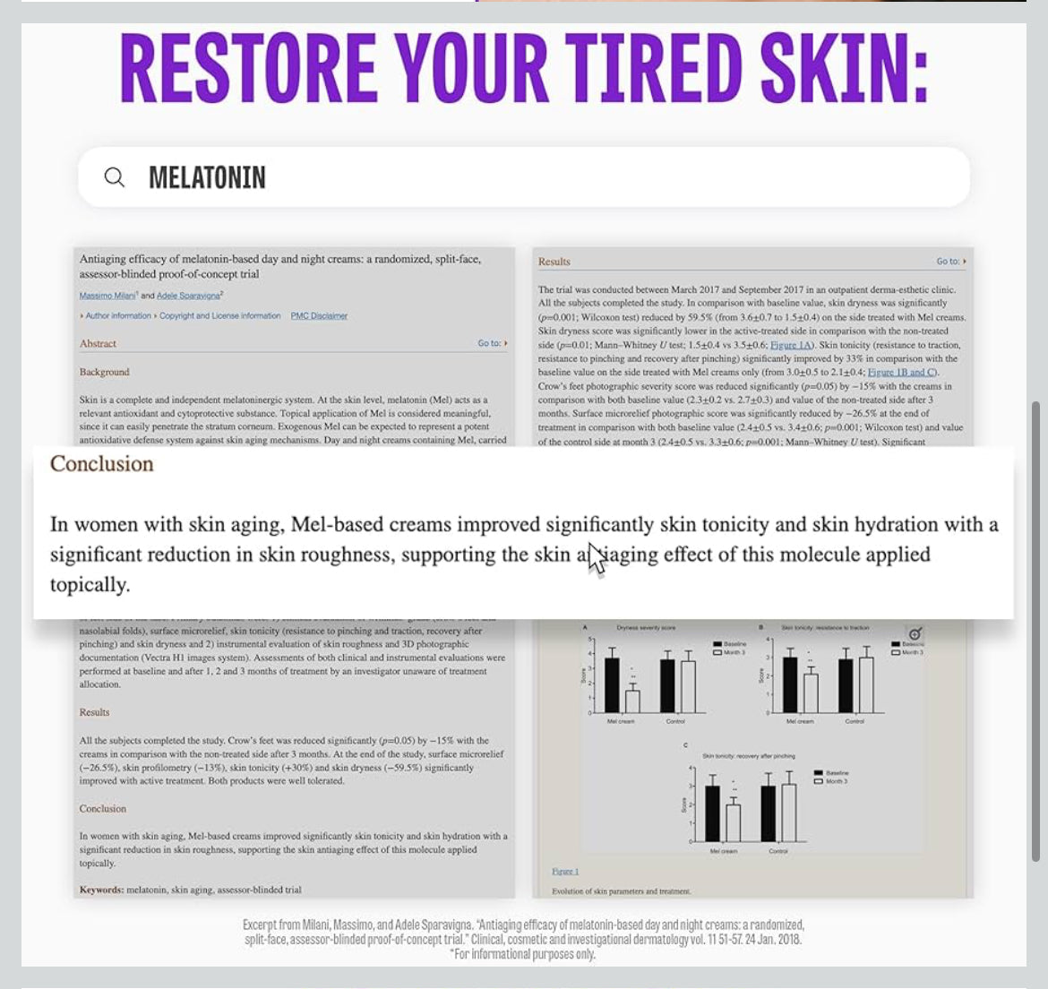 Time Return Melatonin Cream Toner | Highly Moisturizing Facial Toner for Sensitive Skin | Clarifying & Calming Toner for Face | Hydrating Toner for Face | Toner Cream Skin Toner (6.76 fl oz)