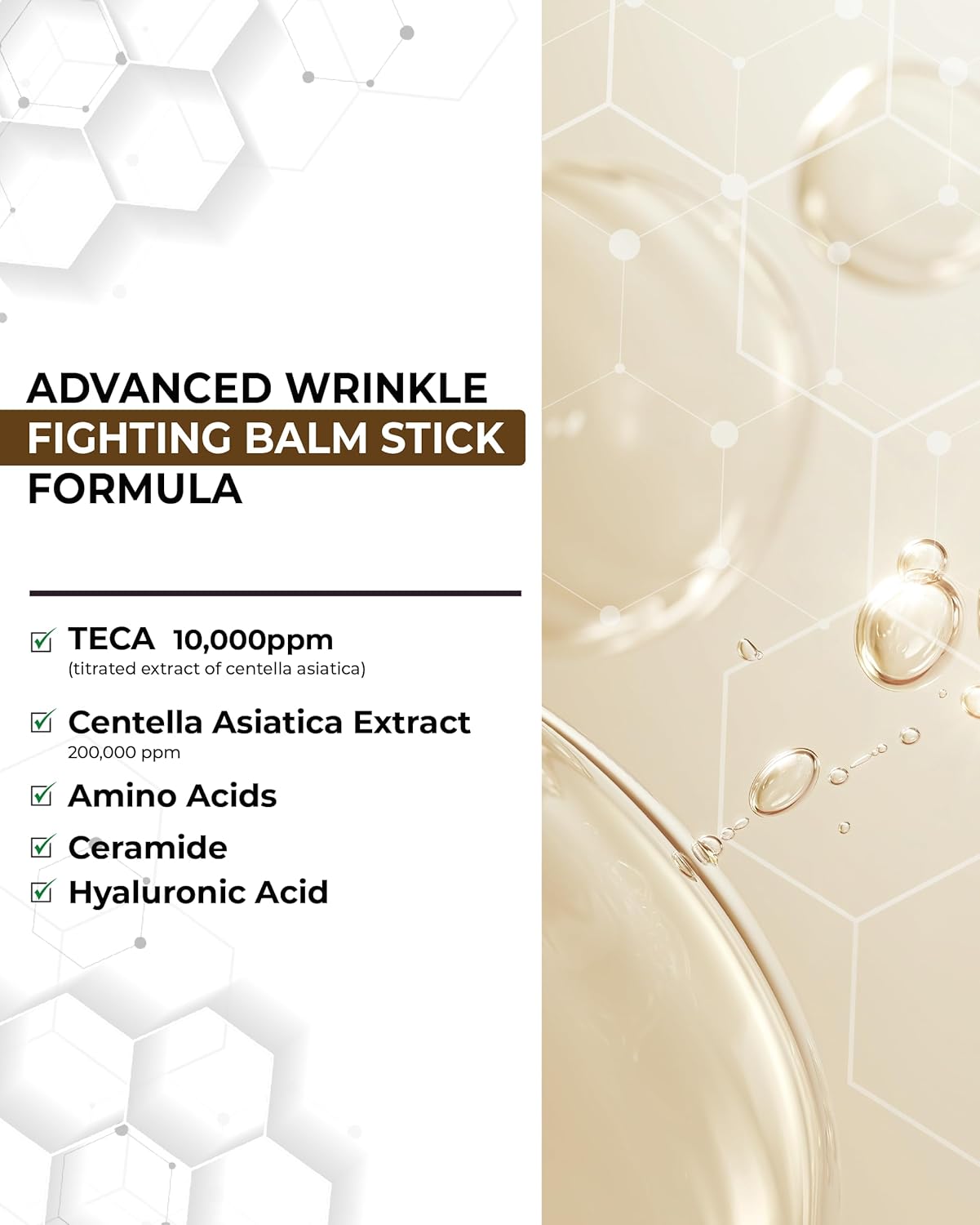 CENTELLIAN 24 Madeca Wrinkle Capture Stick (0.4oz) - Multi Balm Stick for Wrinkles & Fine Lines. Korean Skincare, Eye Cream & Moisturizer by Dongkook. Centella Asiatica, Ceramide, Collagen. ( Wrinkles & Fine Lines)