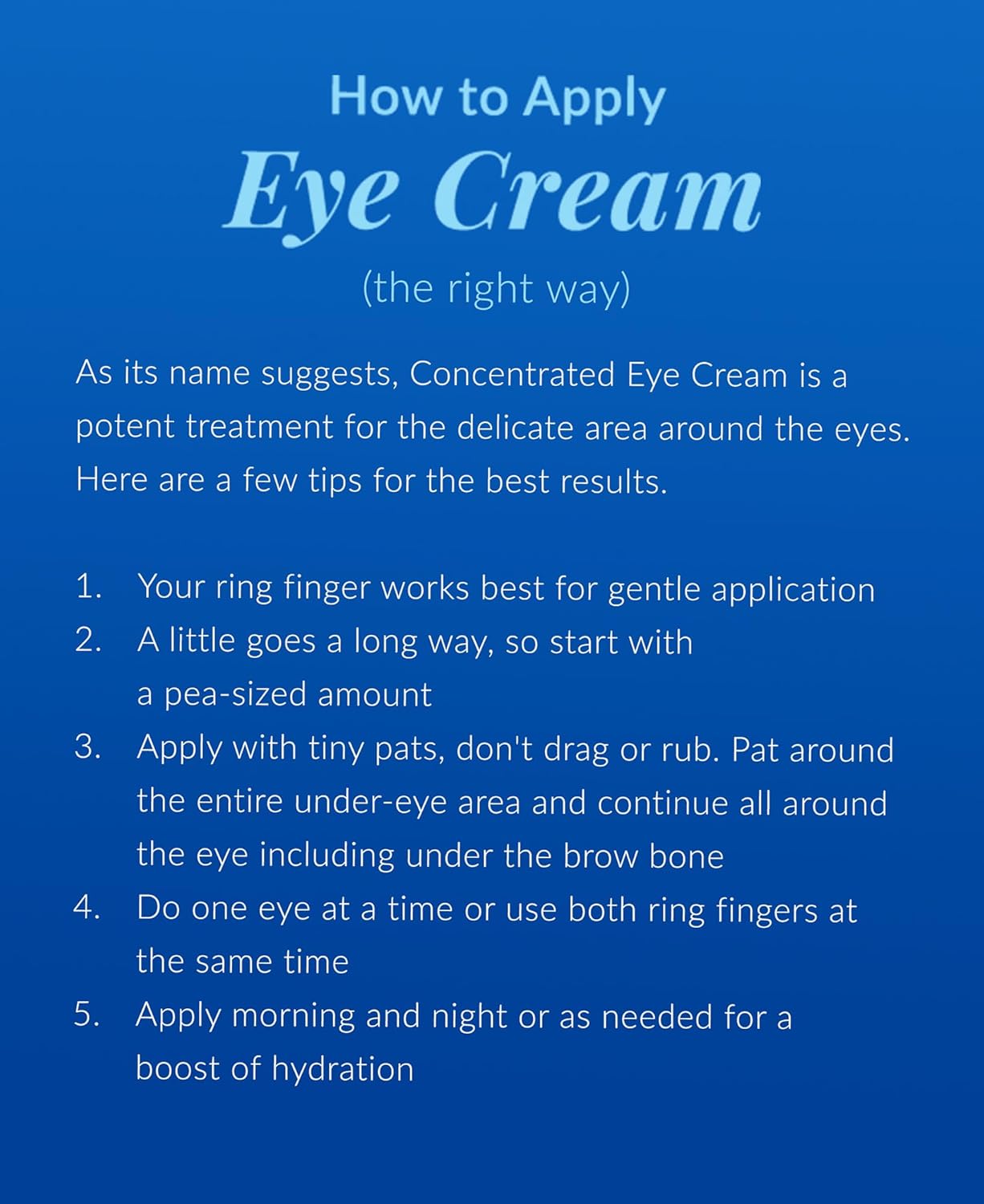 DHC Concentrated Eye Cream 0.7 oz. Net wt