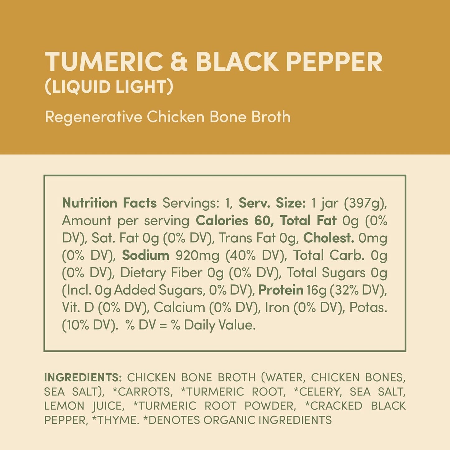 FOND Pasture-Raised Regenerative Chicken Bone Broth