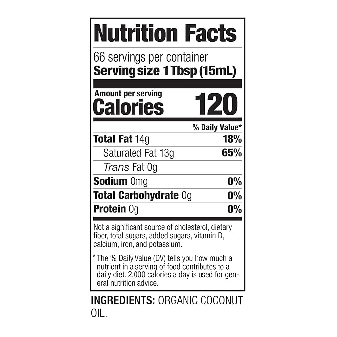 BetterBody Foods Organic Coconut MCT Oil - Energy Boosting- Keto-Friendly - C8 & C10 - Gluten Free - 1 Liter, 33.8 Fl Oz